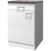 Flex-Well Unterschrank Mit Arbeitsplatte Lucca 50 Cm