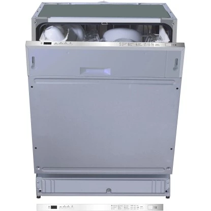 Flex-Well Küchengeräte-Set 3 Herd Kühlschrank Geschirrspüler + Dunstabzugshaube – Bild 5