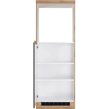 Held Möbel Ofenumbauschrank Turin 60 Cm Graphit/Wotaneiche – Bild 3