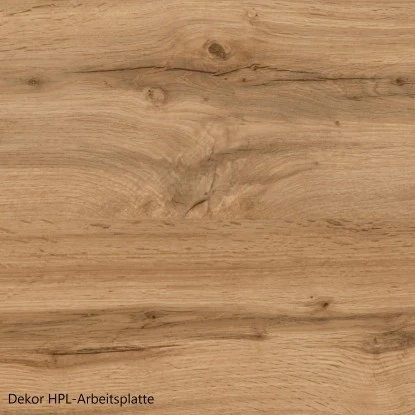 Held Möbel Umbauschrank Für Kühl/Gefrierkombi Turin 60 Cm Graphit/Wotaneiche – Bild 8