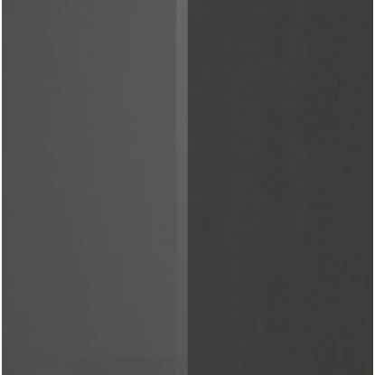 Held Möbel Küchenunterschrank Mailand 50 Cm Tür/Schubk. Hochgl. Graphit/Graphit – Bild 4