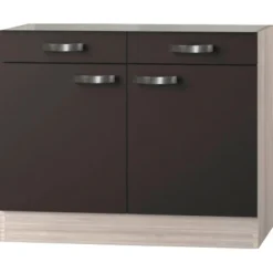 Optifit Unterschrank Ohne Arbeitsplatte Optikult Faro 2-türig 100 Cm