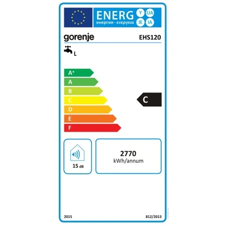 Gorenje Warmwasserspeicher EHS120 – Bild 2