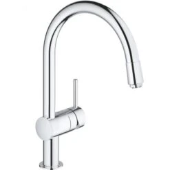 Grohe Einhand-Spültischbatterie Minta Chrom 12,5mm (1/2") C-Auslauf