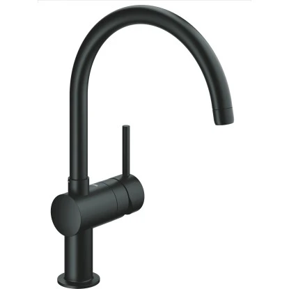 Grohe Minta Spültischbatterie Mit C-Auslauf In Velvet Black