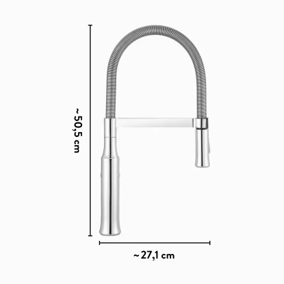 Einhebel-Küchenarmatur Tavora Verchromt – Bild 5