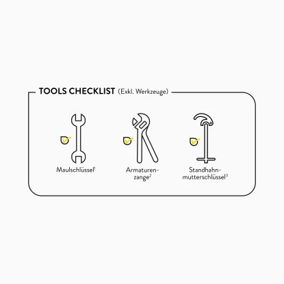 Einhebel-Küchenarmatur Tavora Verchromt – Bild 2