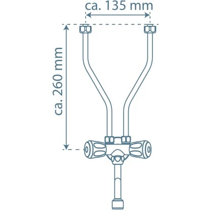 Schütte Spültischarmatur Niederdruck Für 5 L Boiler Übertischspeicher Chrom – Bild 4