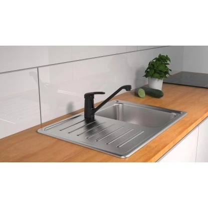 Schütte Küchenarmatur Grande Matt Schwarz – Bild 3