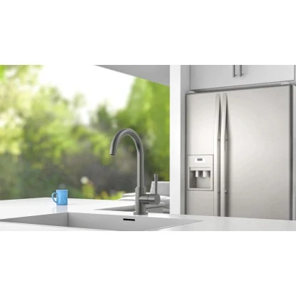 Schütte Spültischarmatur Cornwall Graphit Matt – Bild 4