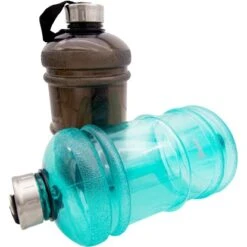 Steuber Sporttrinkflaschen Ca. 2 L Schwarz Jumbo