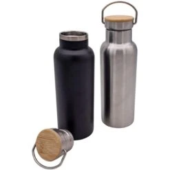 Steuber Trinkflasche Mit Tragehenkel Ca. 600 Ml Schwarz