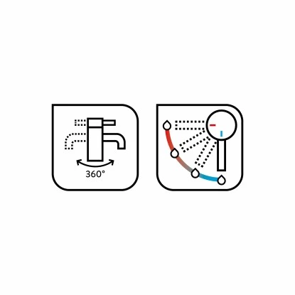 Baliv Küchenarmatur KI-1832 Edelstahl – Bild 6