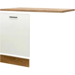 Flex-Well Exclusiv Geschirrspüler-Paket Vollintegriert Vintea Magnolie Matt-Oak