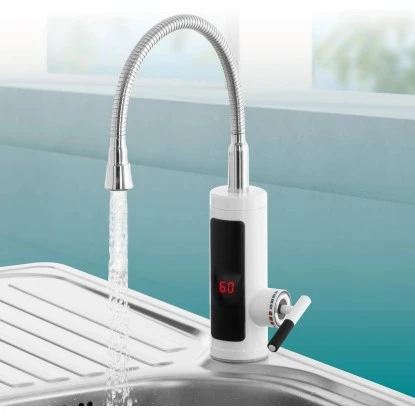 Easymaxx Warm Und Kaltwasserarmatur Mit Integriertem Durchlauferhitzer 3600 W – Bild 12