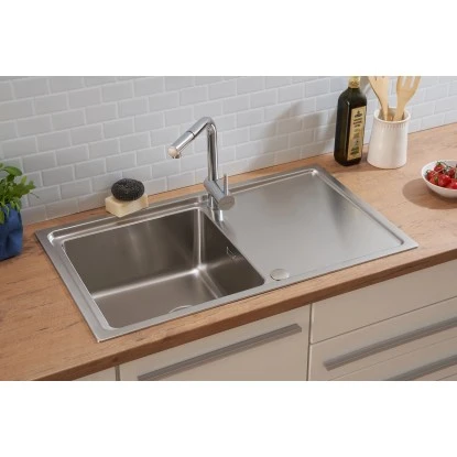 Respekta Einbauspüle Chicago 86 Cm X 50 Cm Edelstahl – Bild 19