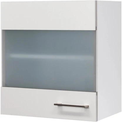Flex-Well Exclusiv Glas-Hängeschrank Joelina 50 Cm Weiß