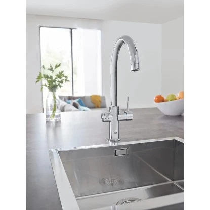 Grohe Spültischbatterie Blue Home Start Chrom Mit Hohem Auslauf – Bild 2