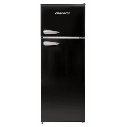 Respekta Kühl-Gefrierkombination KS144 Vintage VC Schwarz – Bild 3