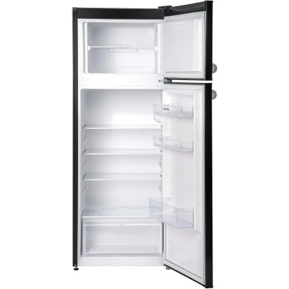 Respekta Kühl-Gefrierkombination KS144 Vintage VC Schwarz – Bild 4