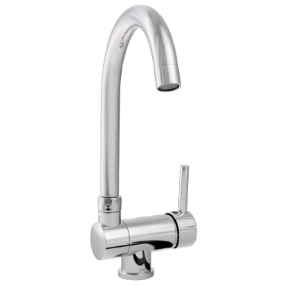 Sanitop-Wingenroth Küchenarmatur Gloria Umklappbar UFM Chrom