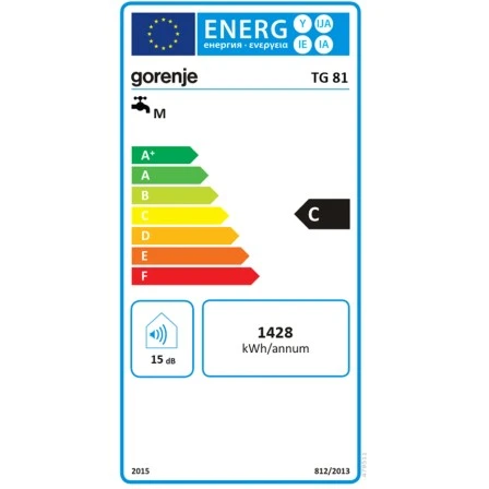 Gorenje Warmwasserspeicher TG81 80 L EEK: C – Bild 2