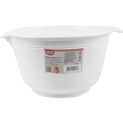 Dr. Oetker Rührschüssel 3 L Weiß – Bild 2