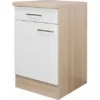 Flex-Well Exclusiv Unterschrank Abaco 50 Cm Perlmutt