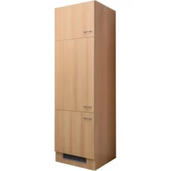 Flex-Well Classic Geräteumbauschrank Nano 60 Cm Buche Nachbildung