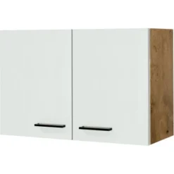 Flex-Well Exclusiv Oberschrank Vintea 80 Cm Magnolie Matt - Lancelot Oak