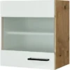 Flex-Well Exclusiv Glas-Oberschrank Vintea 50 Cm Magnolie Matt - Lancelot Oak