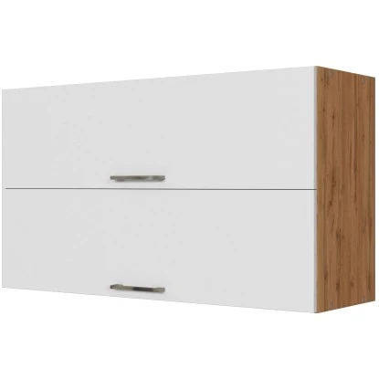 Held Möbel Klapphängeschrank Sorrento BxHxT 100 X 57 X 34 Cm Weiß-Wotaneiche
