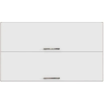 Held Möbel Klapphängeschrank Sorrento BxHxT 100 X 57 X 34 Cm Weiß-Wotaneiche – Bild 2