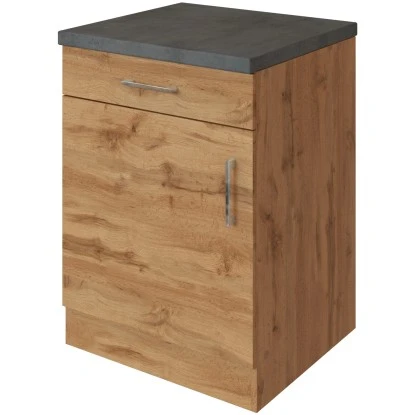 Held Möbel Unterschrank Sorrento 50 X 85 X 60 Cm Tür Schubk. + EL-Boden Wotanei.