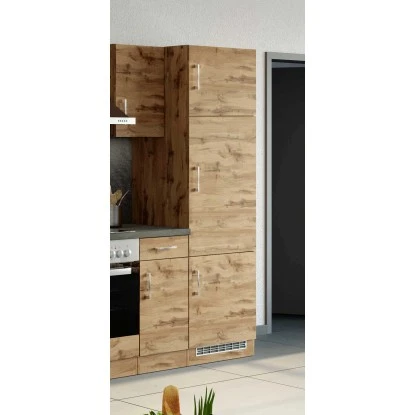 Held Möbel Kühlschrankumbau Sorrento B60 X H200 X T60 Cm Nische Wotaneiche – Bild 9