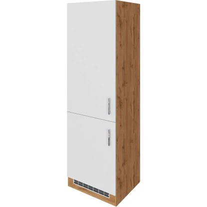 Held Möbel Kühl-Gefrierschrankumbau Sorrento B60 X H200 X T60 Cm Weiß-Wotanei.