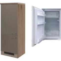 Flex-Well Kühlschrankumbau EEK: A+ Arizona 60 Cm Mit Kühlschrank