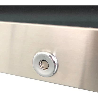 Silva Homeline Weinkühlschrank WKS 1-112 Edelstahl – Bild 4