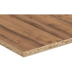 Küchenrückwand64 X 1,5 Cm Zweiseitig Eiche/Eiche Max. Länge 4,1 M Meterware