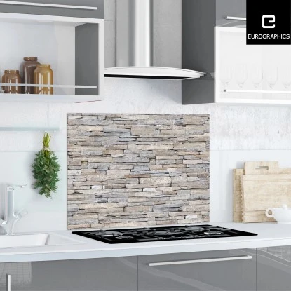 Eurographics Kitchen Glass Stacked Stones 90 Cm X 65 Cm – Bild 2