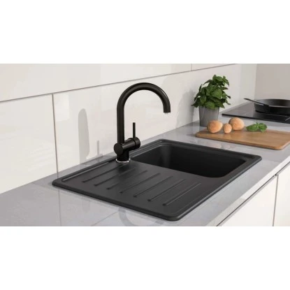 Eisl Spültischarmatur Futura Schwarz-Chrom – Bild 7